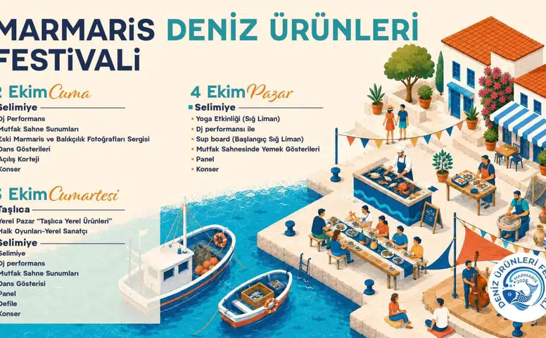 Marmaris’in Lezzet Rotası Festivalle Büyüyor: Tur Devleri Devrede