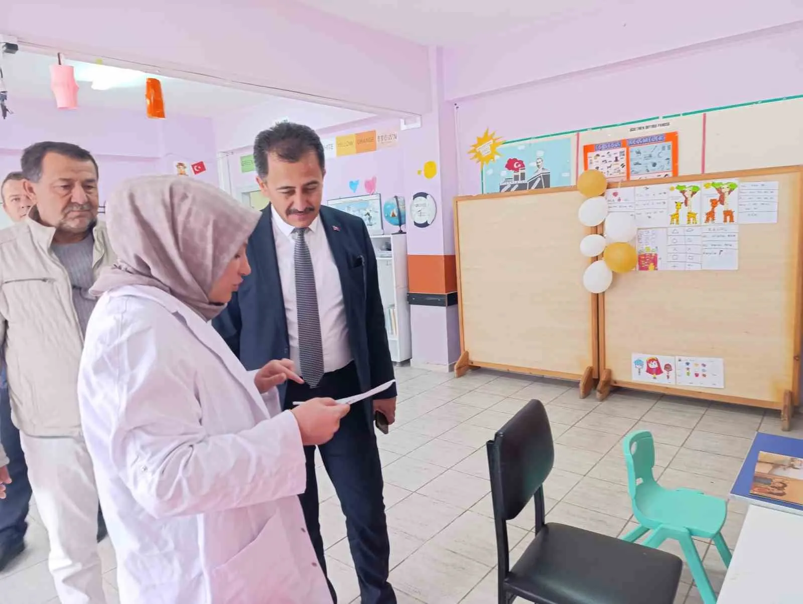 Bolvadin’de eğitimde kalite seferberliği: Müdür Keleş’ten saha denetimi