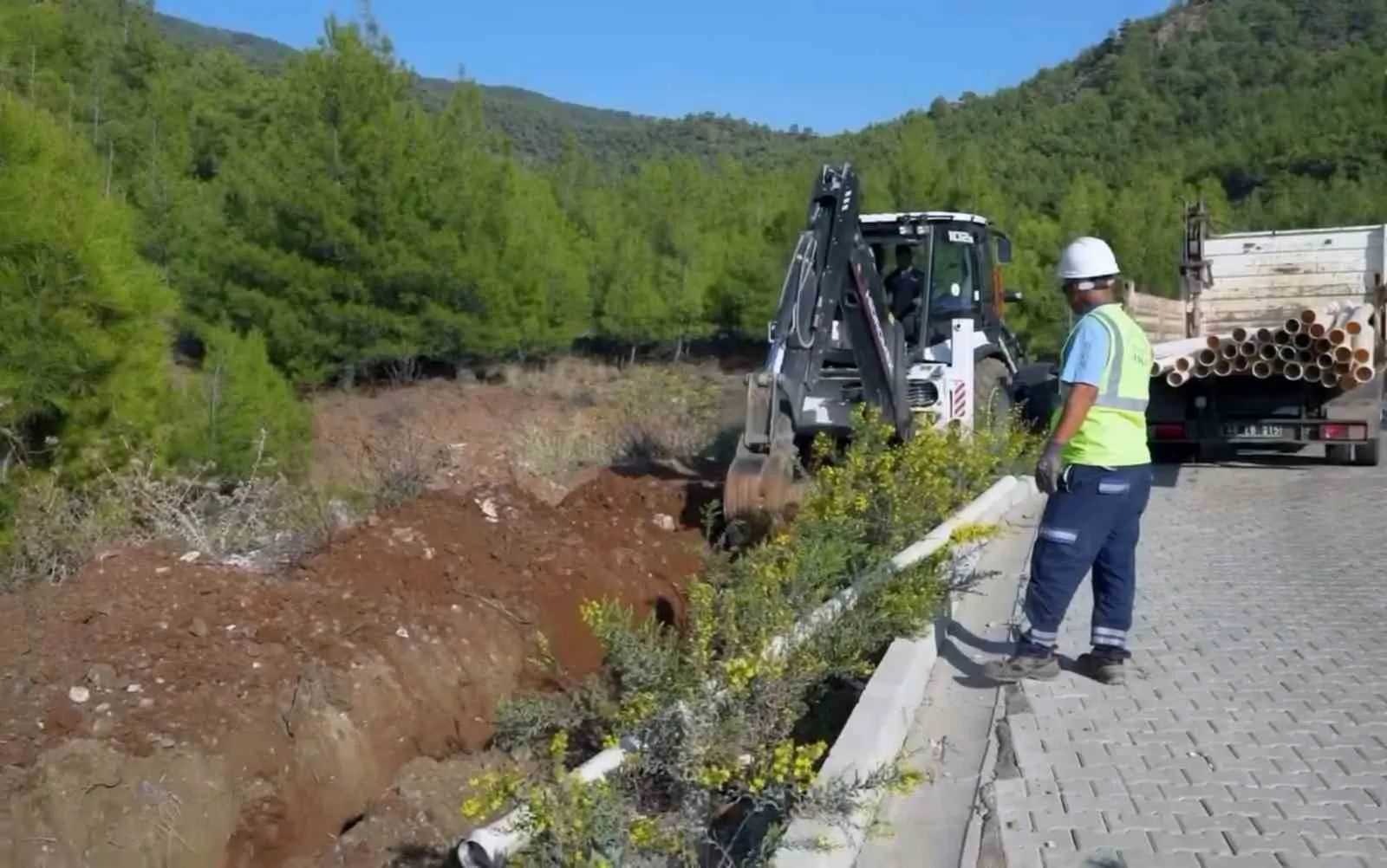 Fethiye'de susuzluk çilesi sona eriyor: 225 konut için dev altyapı seferberliği
