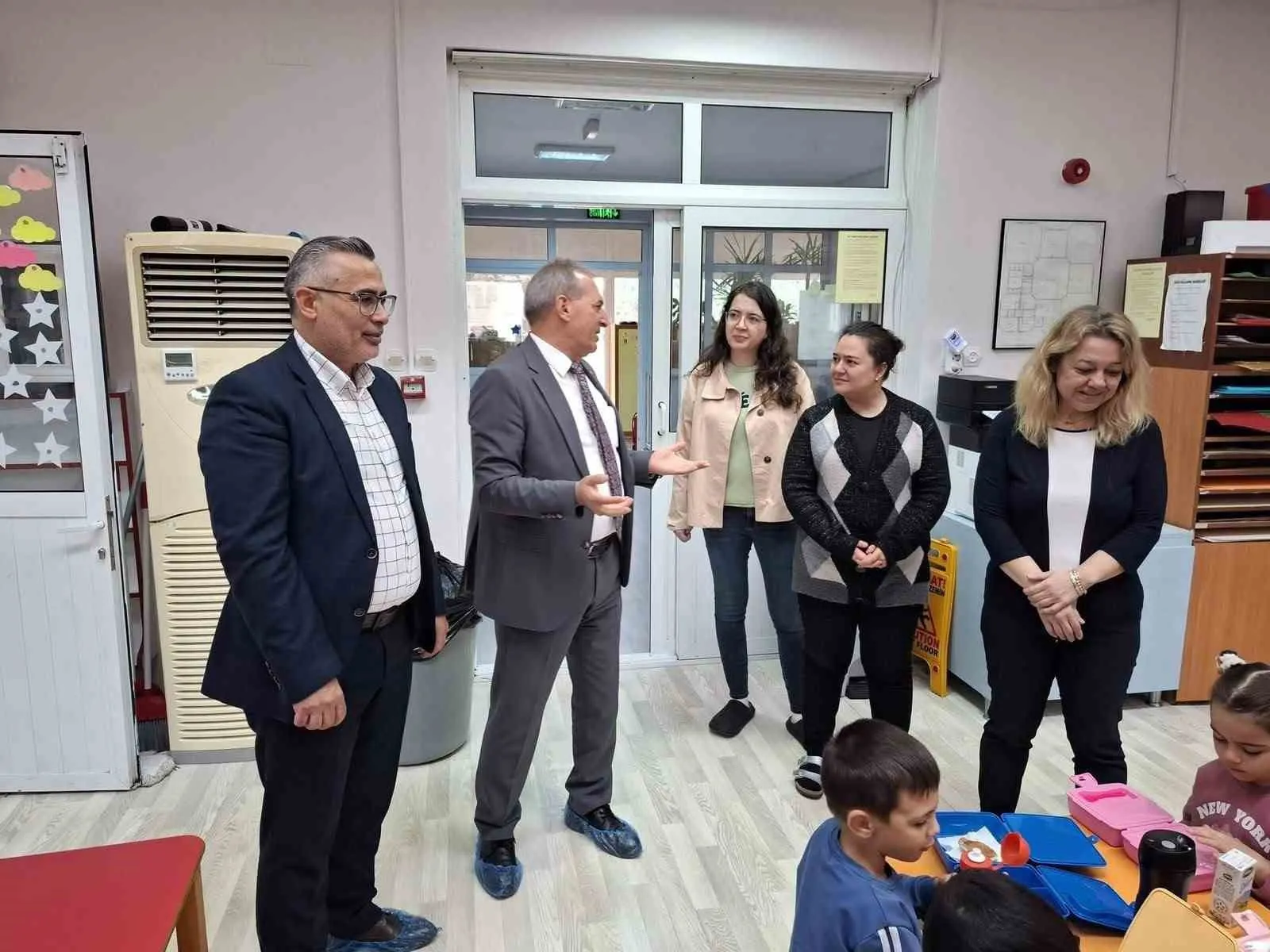 Miniklerin eğitim yuvasında denetim: Sarıgöl'de okul öncesi eğitime tam destek