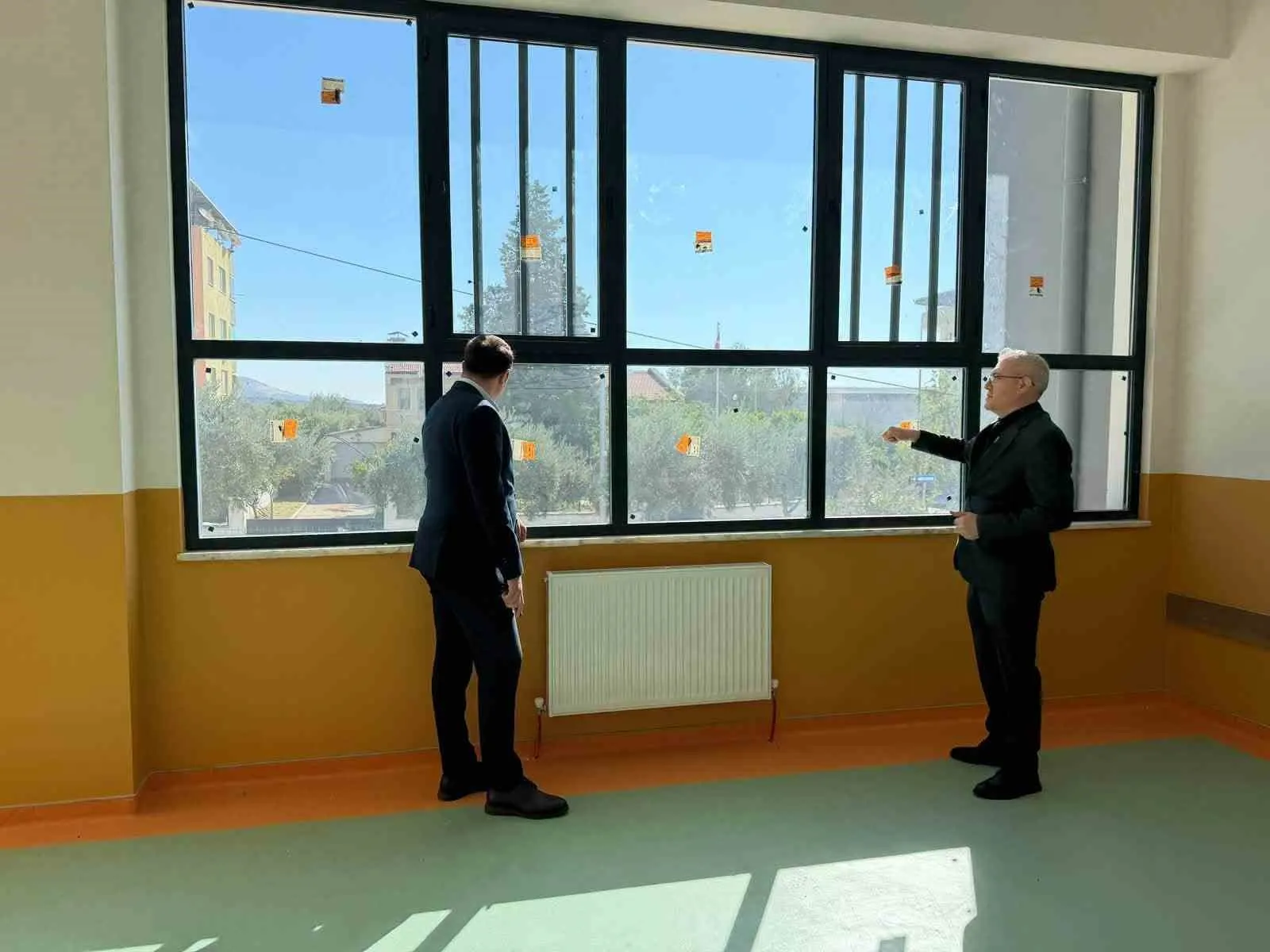 Buharkent'in eğitim vizyonuna dev katkı: Yeni okulda sona gelindi
