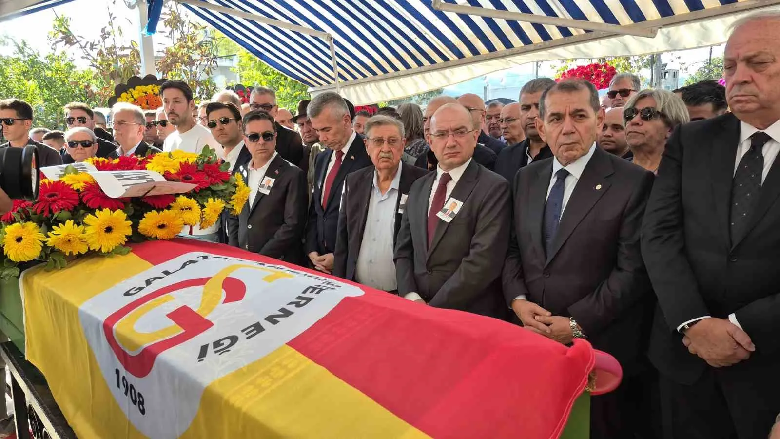 Bodrum'da hüzünlü veda: İş dünyası ve Galatasaray camiası Fidel Berber'i uğurladı