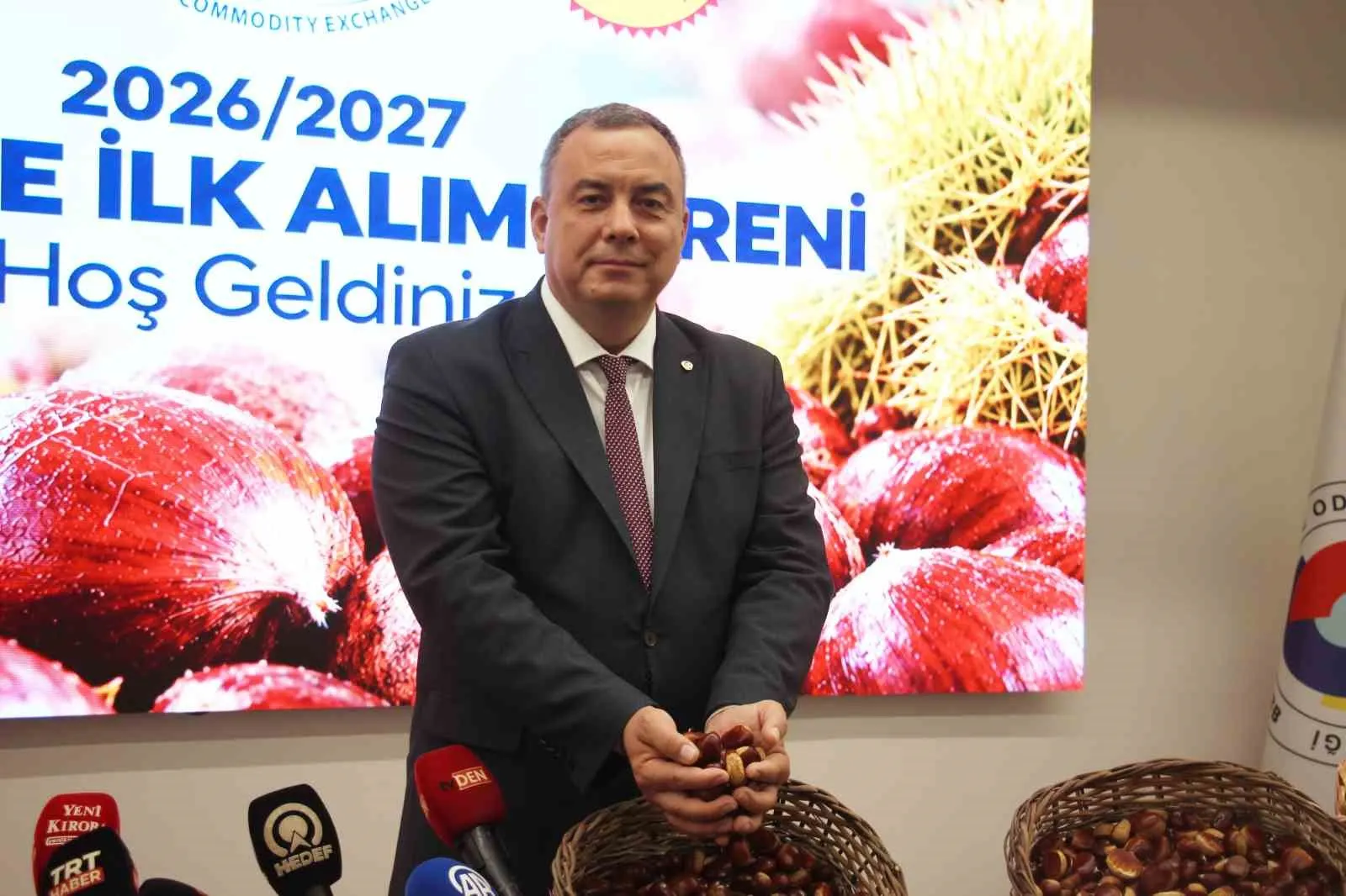 Aydın’da kestane mesaisi: İlk mahsulün kilogramına 600 TL değer biçildi