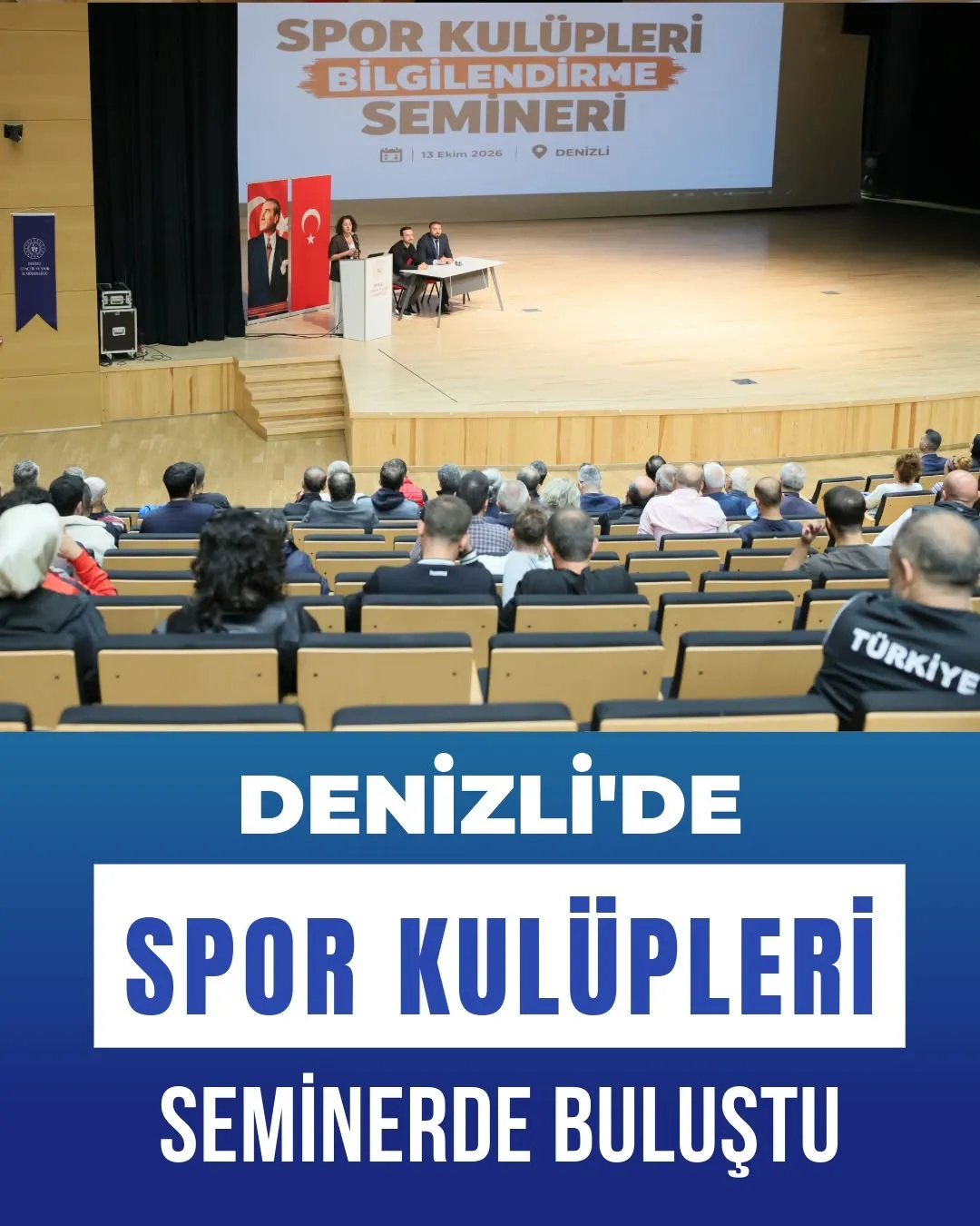 Denizli spor camiasında tarihi buluşma: Kulüpler mevzuatla güçleniyor