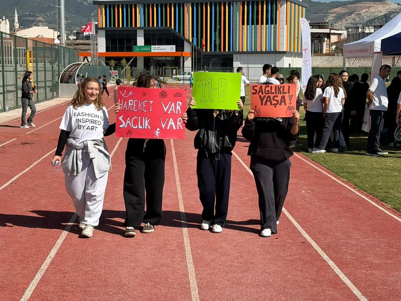 Söke adımlarını sağlık için attı: Hareketli yaşam vurgusu