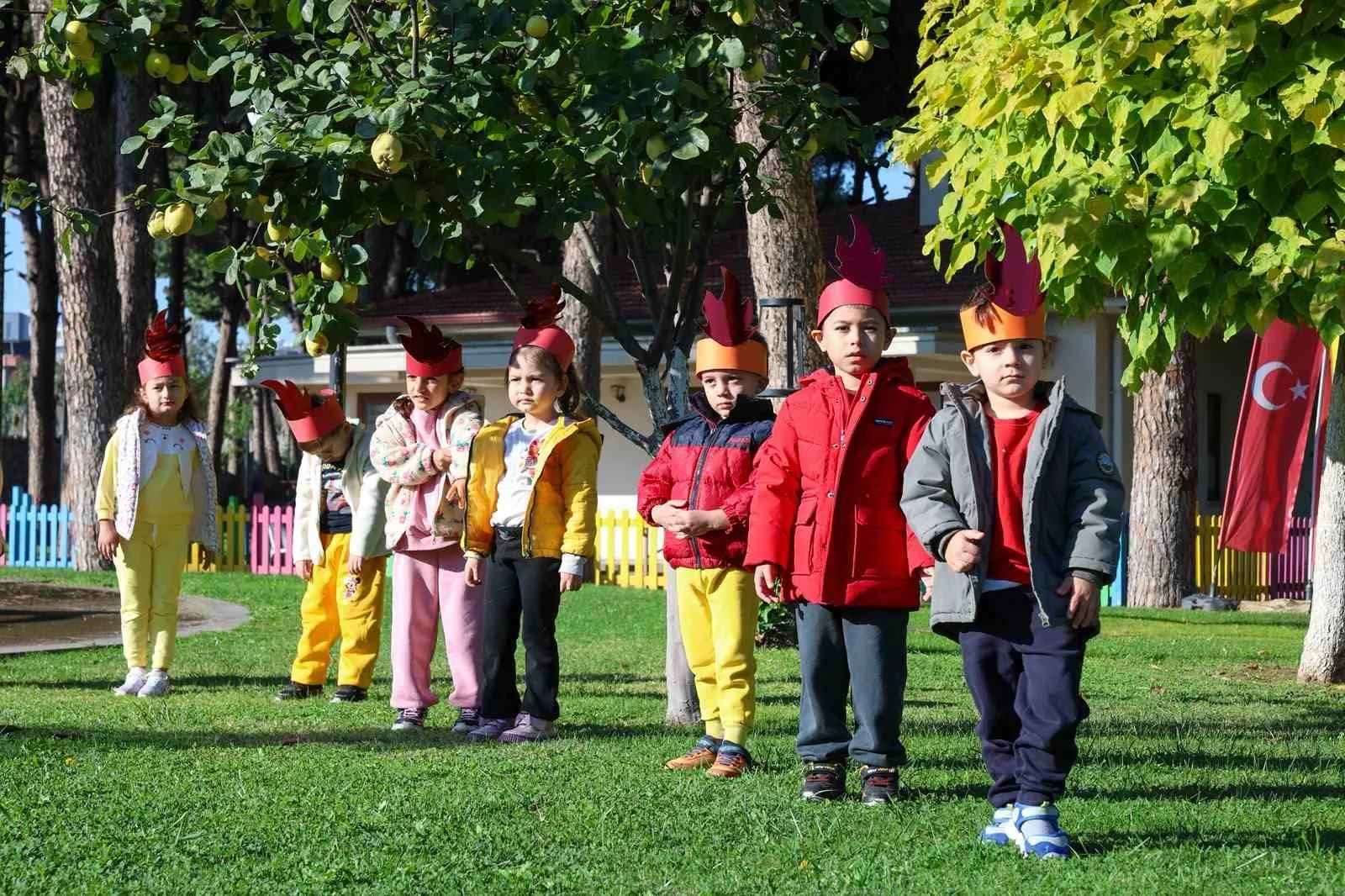 Aydın’ın miniklerine itfaiye eğitimi: Kahramanlarla dolu bir gün geçirdiler