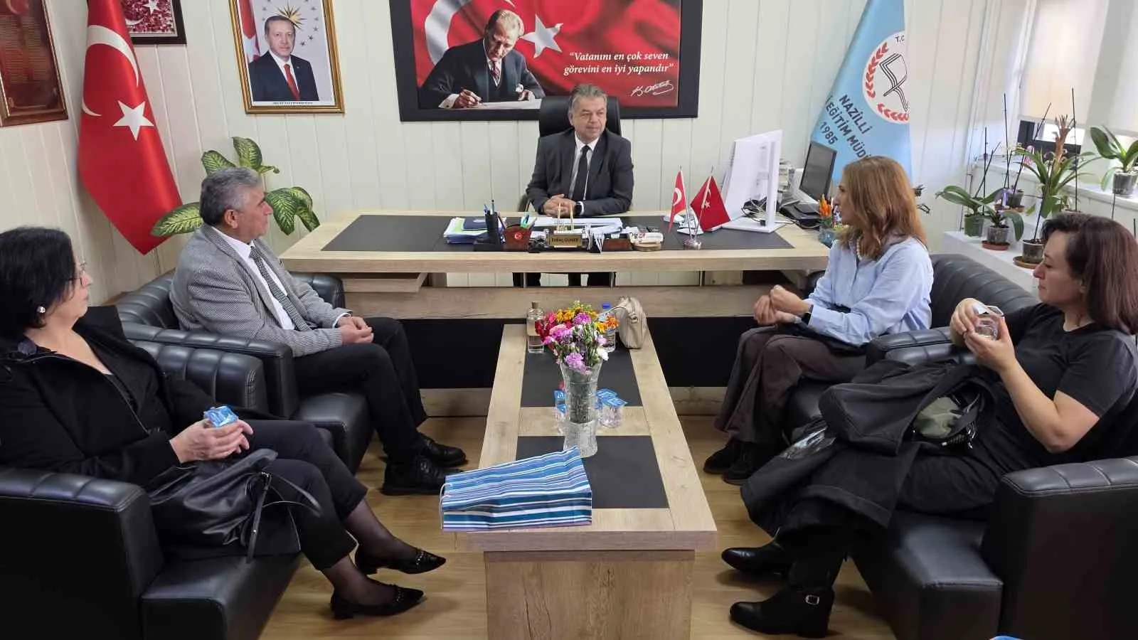 Nazilli'de Avrupa rüzgarı: Eğitimciler yeşil bir gelecek için buluştu