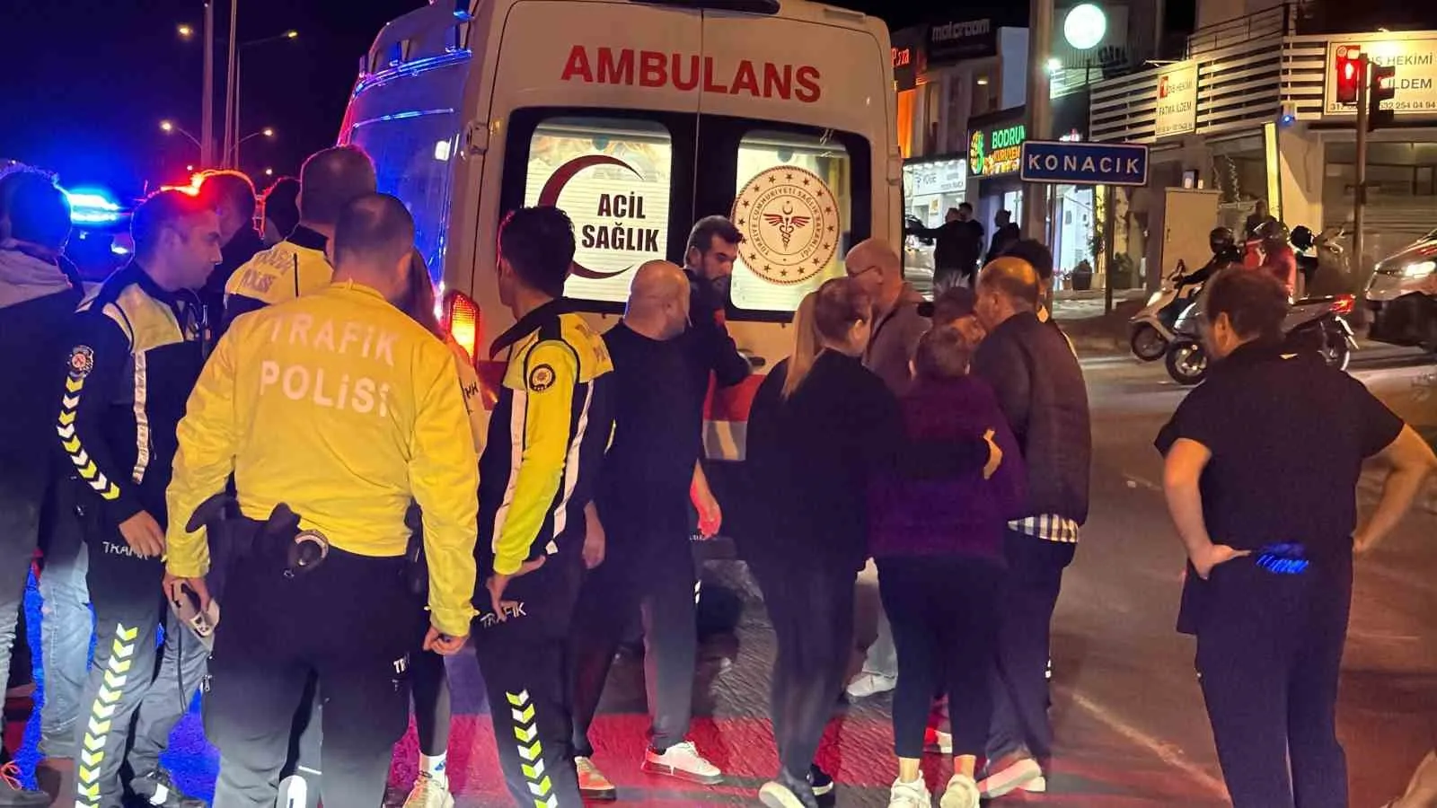 Bodrum'da kahreden kaza: 79 yaşındaki Fatma Özer motosiklet çarpması sonucu can verdi