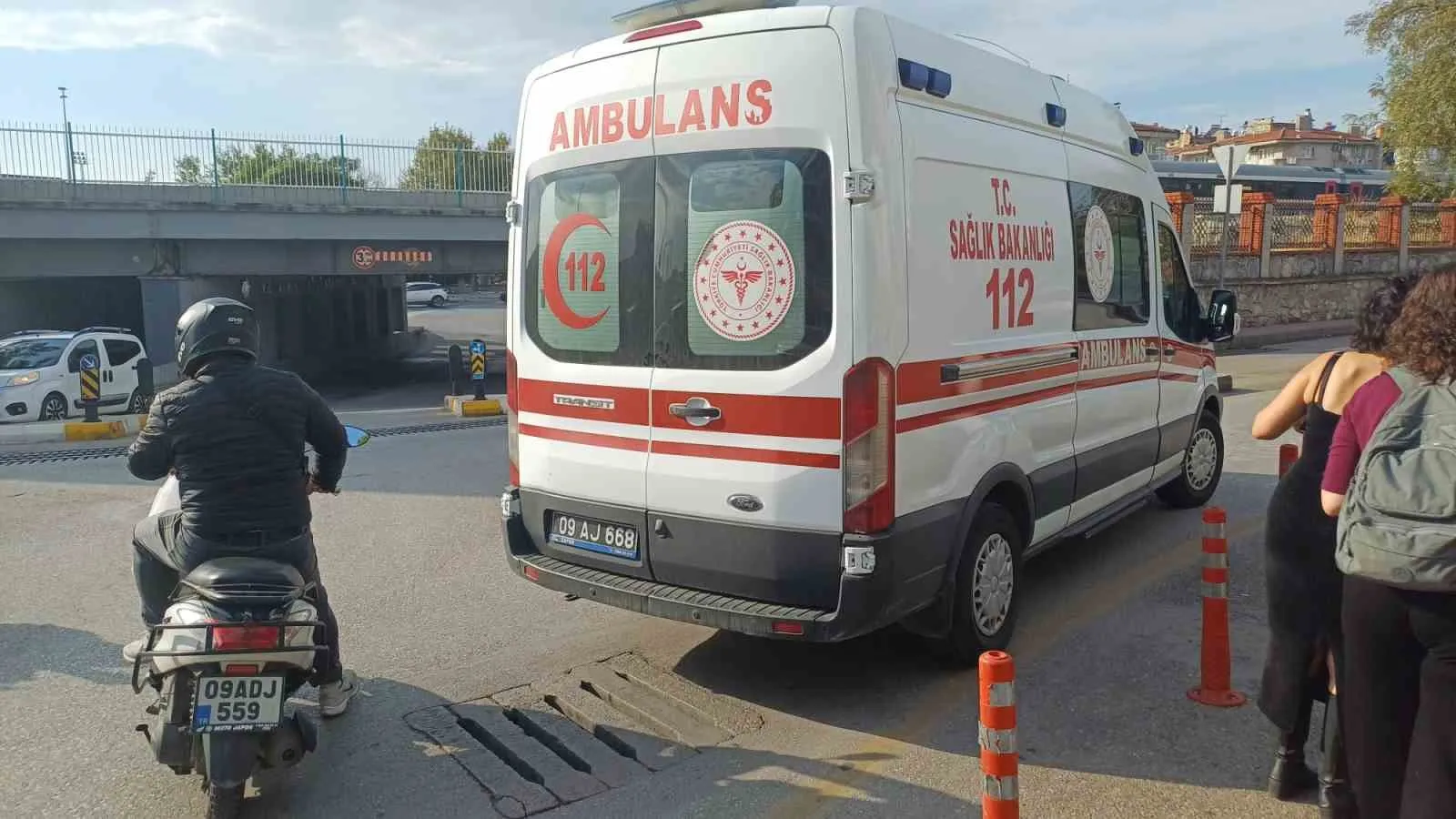 Aydın'da bisiklet kazası: Ön freni sıkınca asfaltla tanıştı