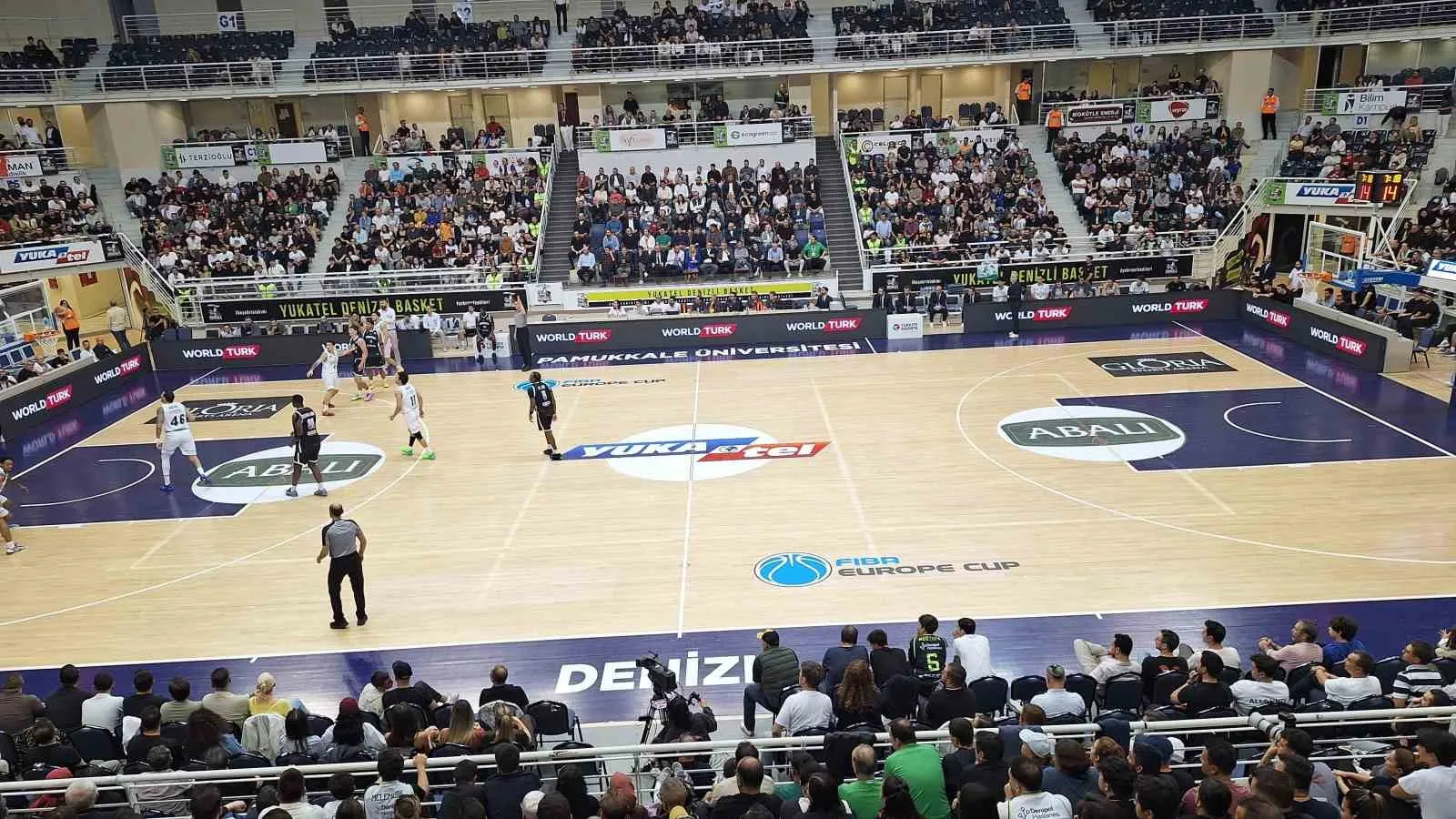 Denizli basketbolunda tarihi gece: Avrupa sahnesine zaferle merhaba dediler