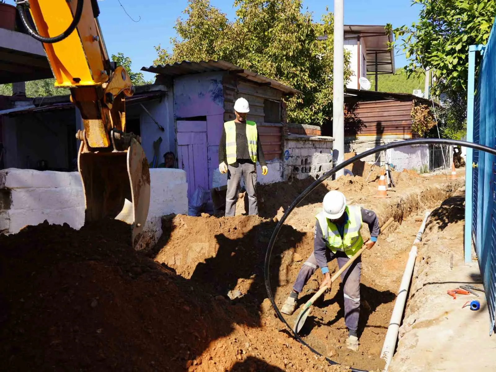 Milas'ta altyapı dönüşümü: Küçükdibekdere'de 5,5 kilometrelik dev hamle