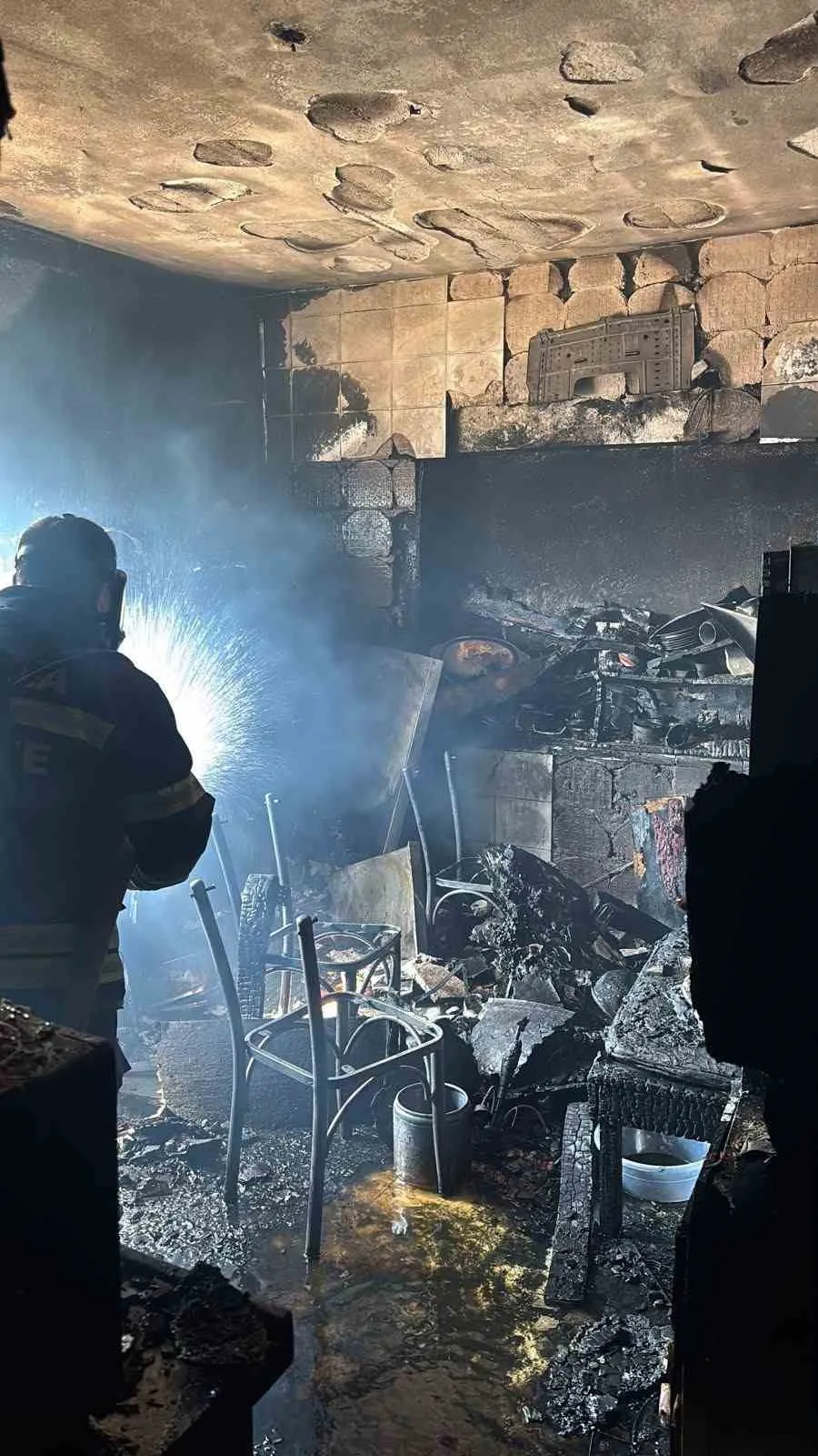 Bodrum'da korkutan yangın: Bir can dostumuzu kaybettik