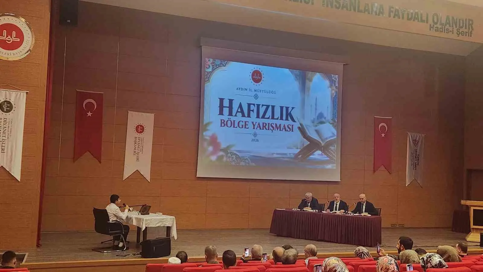 Aydın’da Kur’an bülbülleri sahne aldı: Bölge birincileri taç giydi
