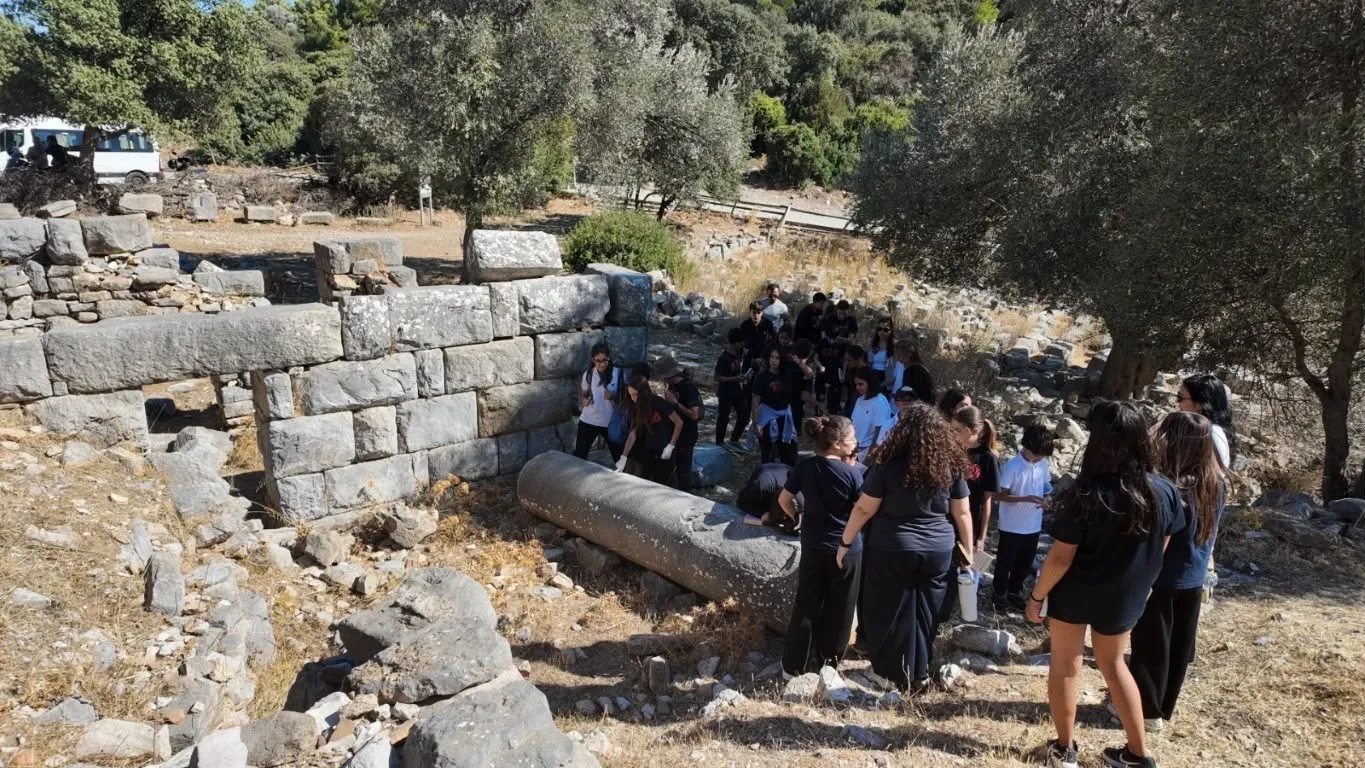 Bodrum’un kadim mirası gençlerle buluştu: Leleglerin izinde tarih yolculuğu