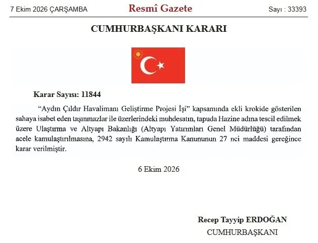 Aydın’da beklenen havalimanı dönüşümü için resmi onay çıktı