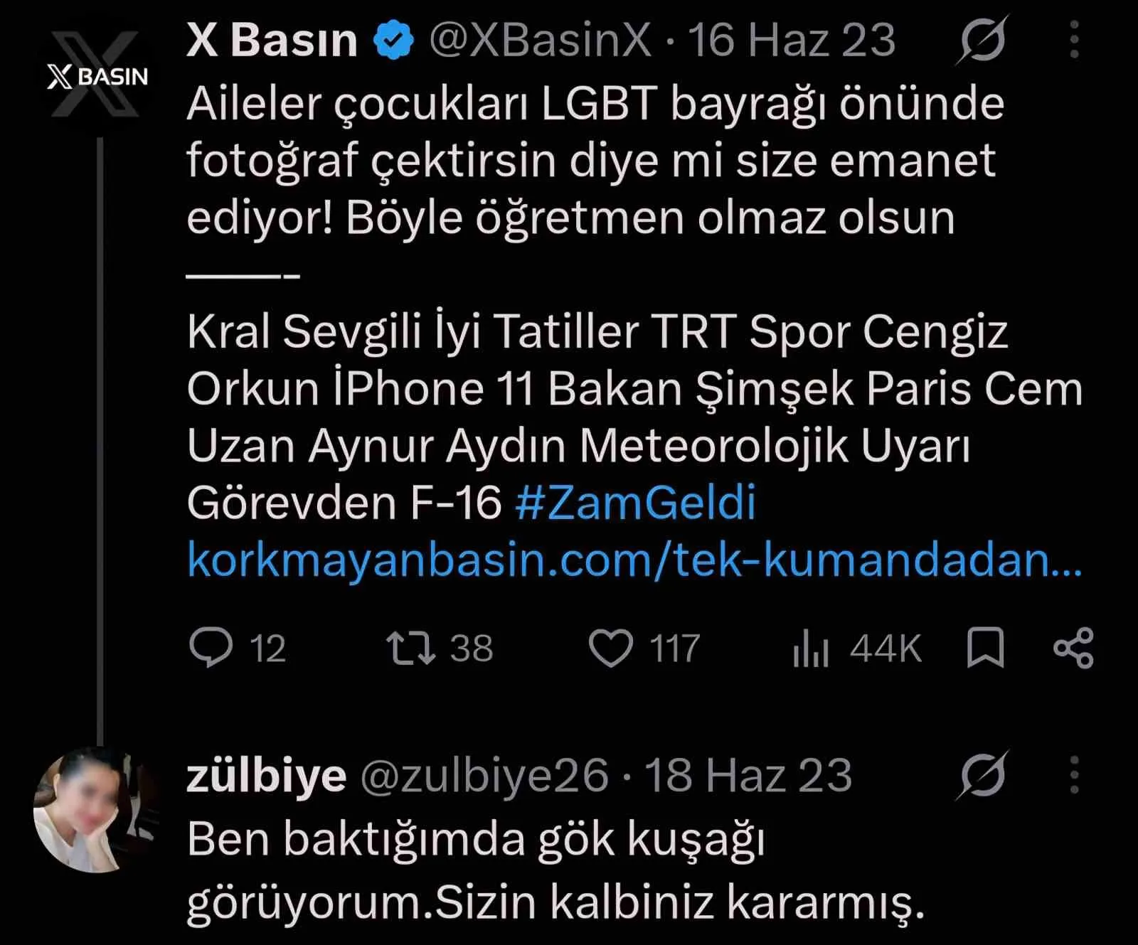 Hafız öğrencilere yönelik çirkin paylaşıma yargı yolu göründü