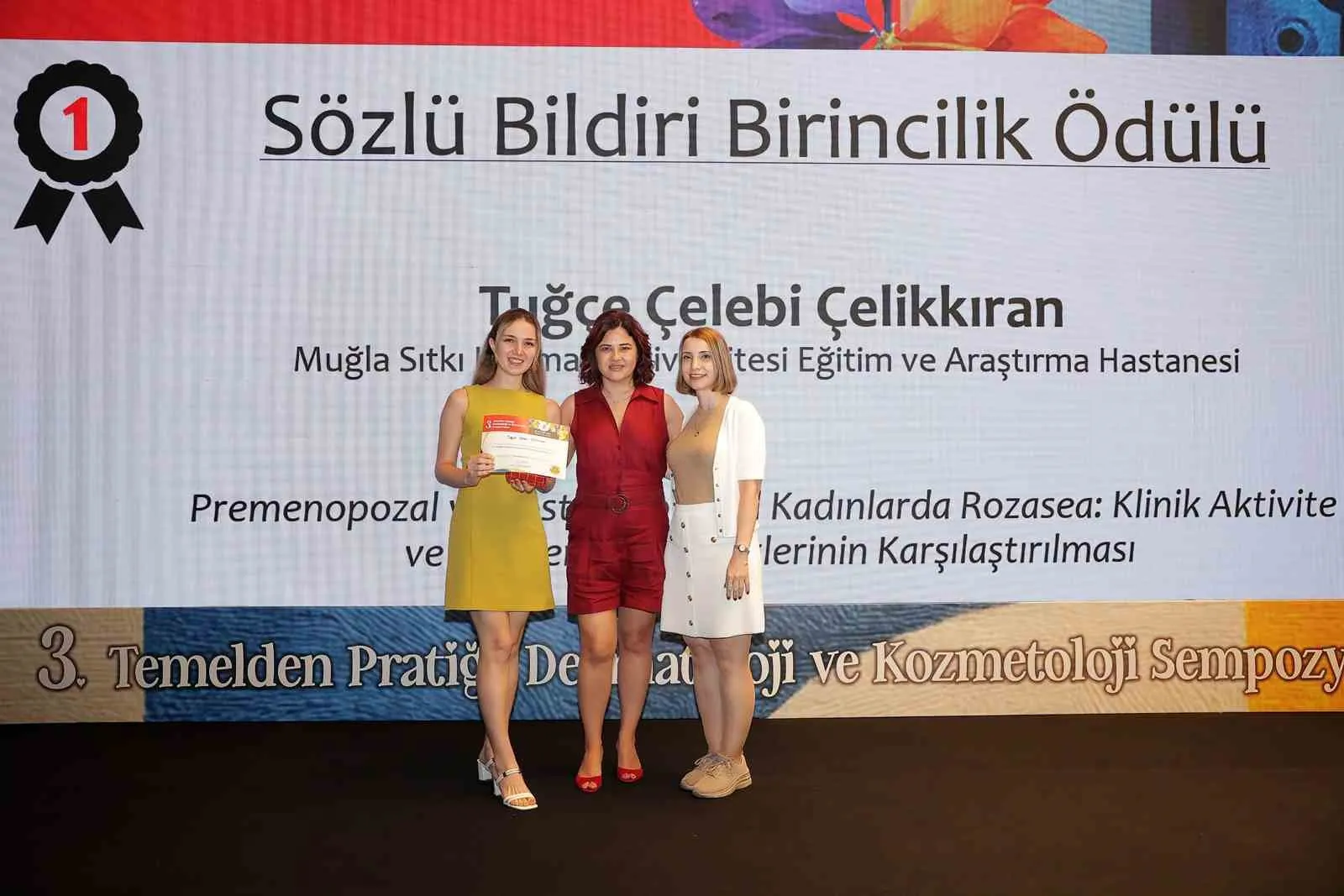 Muğlalı doktordan bilim dünyasında büyük başarı: Rozasea araştırması zirveye taşıdı