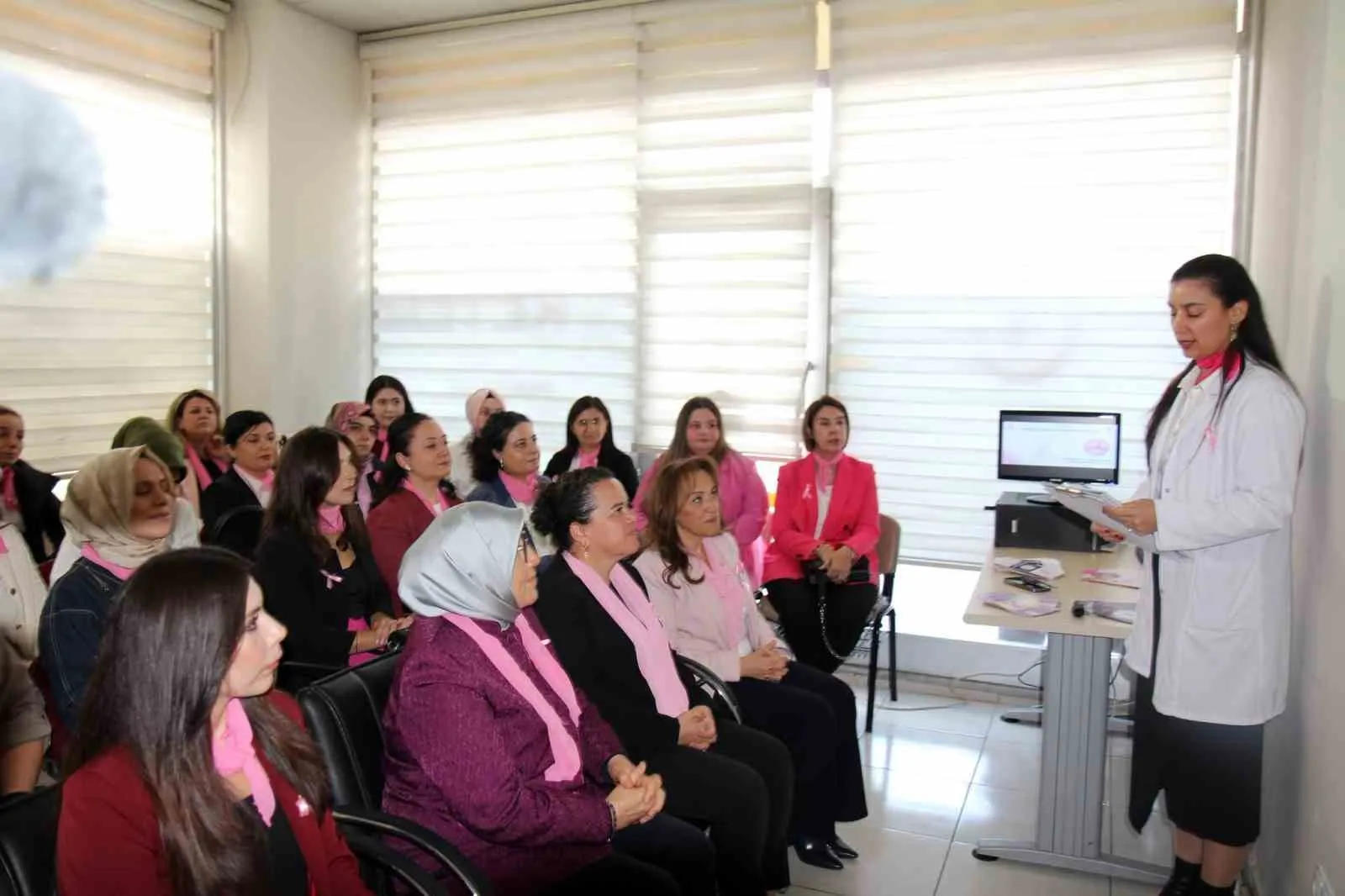 Denizli’de pembe balonlar umut için yükseldi: Hedef taranmadık kadın bırakmamak