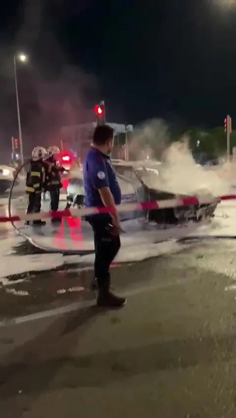 Denizli-Aydın yolunda korku dolu anlar: Saniyelerle kurtuldu