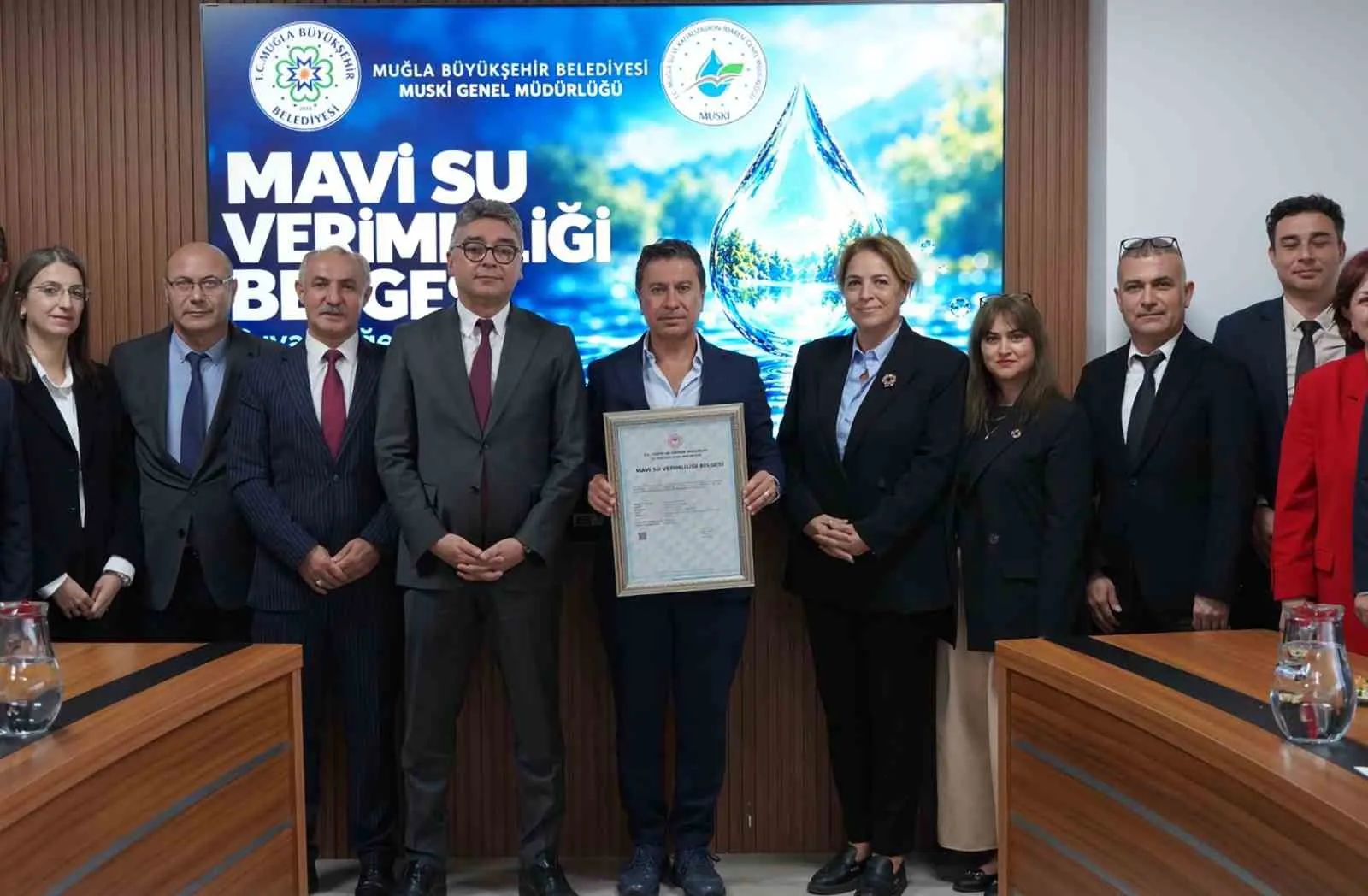 Muğla’nın su yönetiminde büyük başarı: MUSKİ’ye prestijli onay