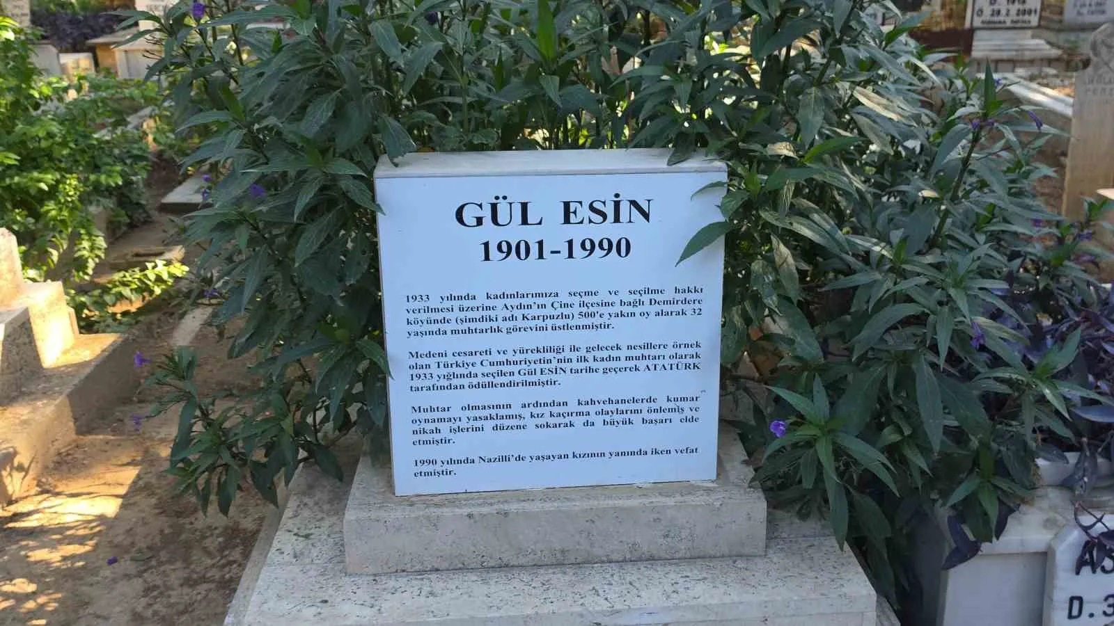 Türk kadınının yerel yönetimdeki ilk imzası: Gül Esin unutulmadı