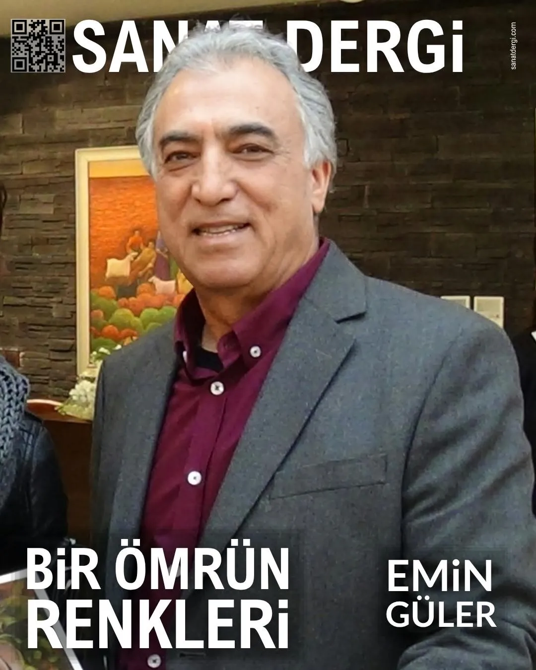 Çivril’de filizlenen fırça darbeleri: Yarım asırdır Anadolu’yu resmediyor