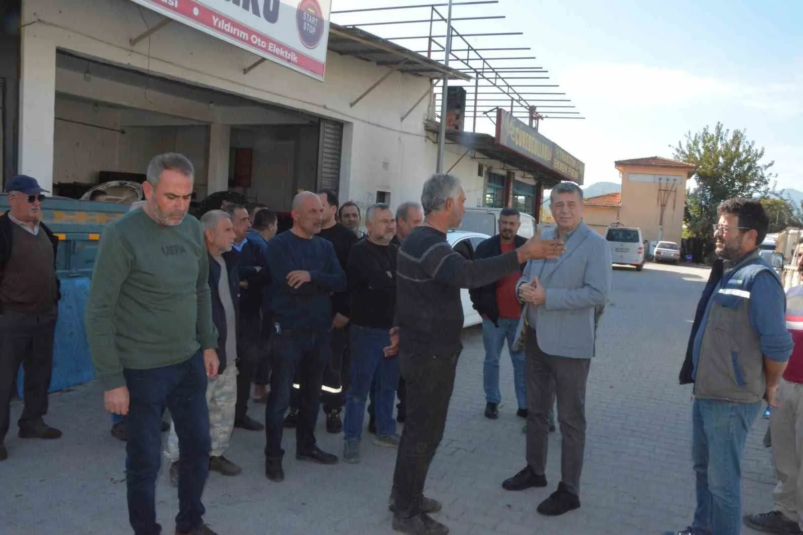 Ortaklar Sanayi Sitesi'nde yol endişesi: Esnafın gözü kulağı yapılacak kavşakta