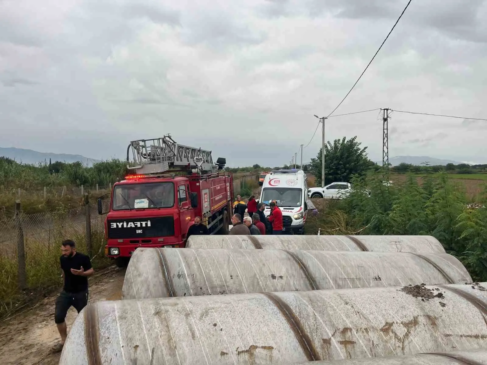 Aydın'da altyapı çalışması kabusa döndü: Göçük altında kalan işçi yaşamını yitirdi