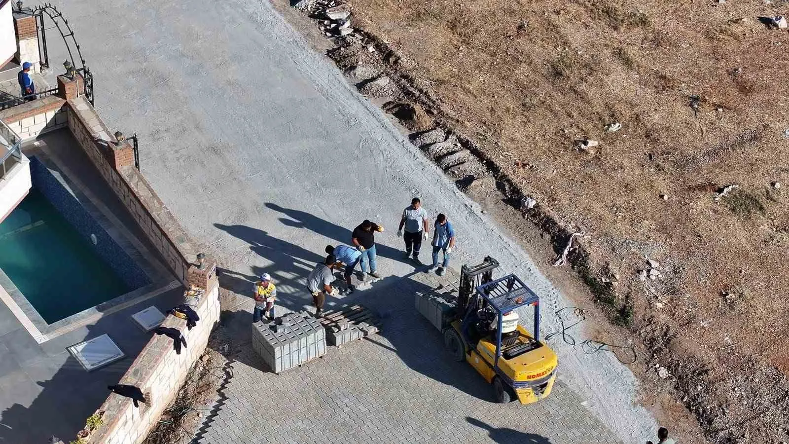 Didim'de gençlerin heyecanla beklediği projede sona geliniyor