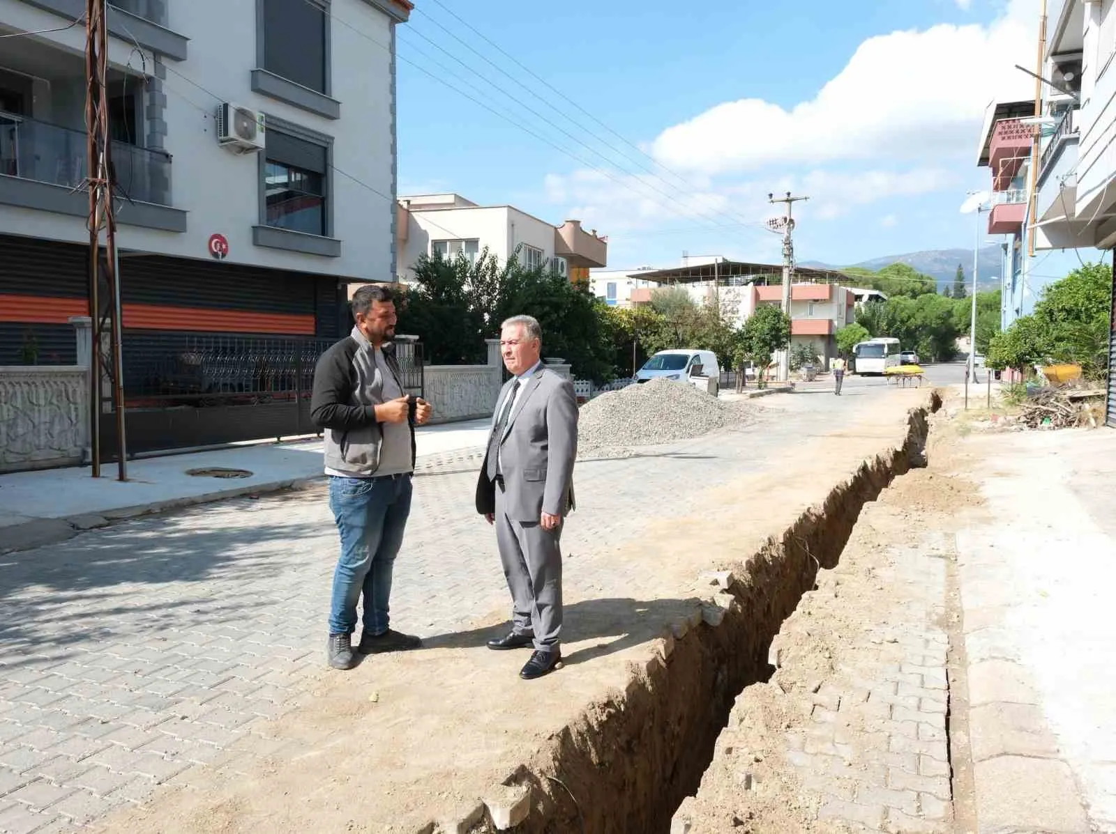 Buharkent’te konforlu ısınma dönemi başlıyor: Menderes Mahallesi’nde geri sayım