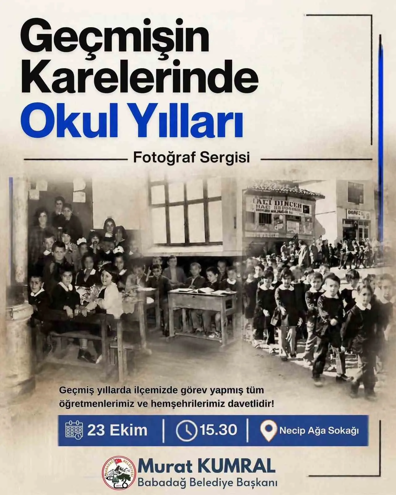 Babadağ'da zaman tüneli açılıyor: Okul sıralarından kalan anılar sergileniyor