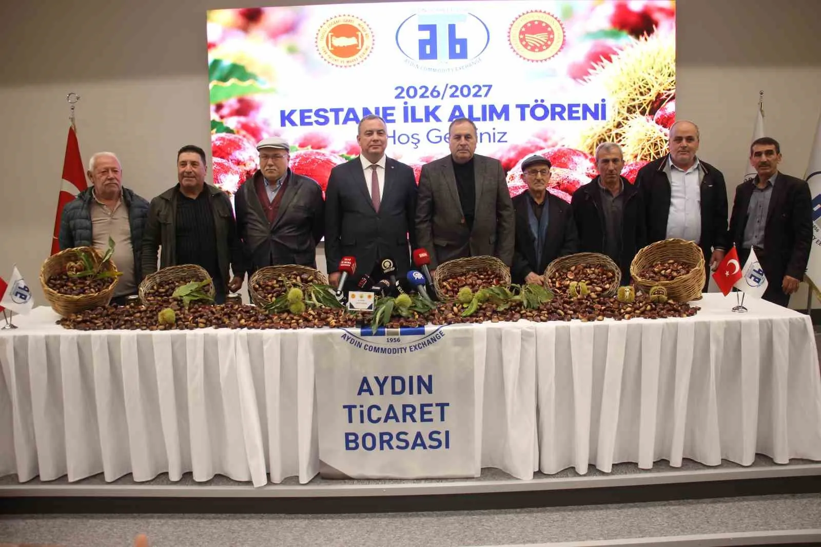 Aydın’da kestane mesaisi: İlk mahsulün kilogramına 600 TL değer biçildi