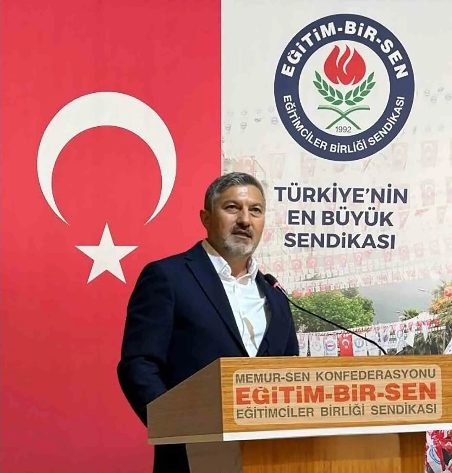 Eğitim-Bir-Sen Muğla’da yeni dönem: Uçak’tan birlik ve kararlılık mesajı