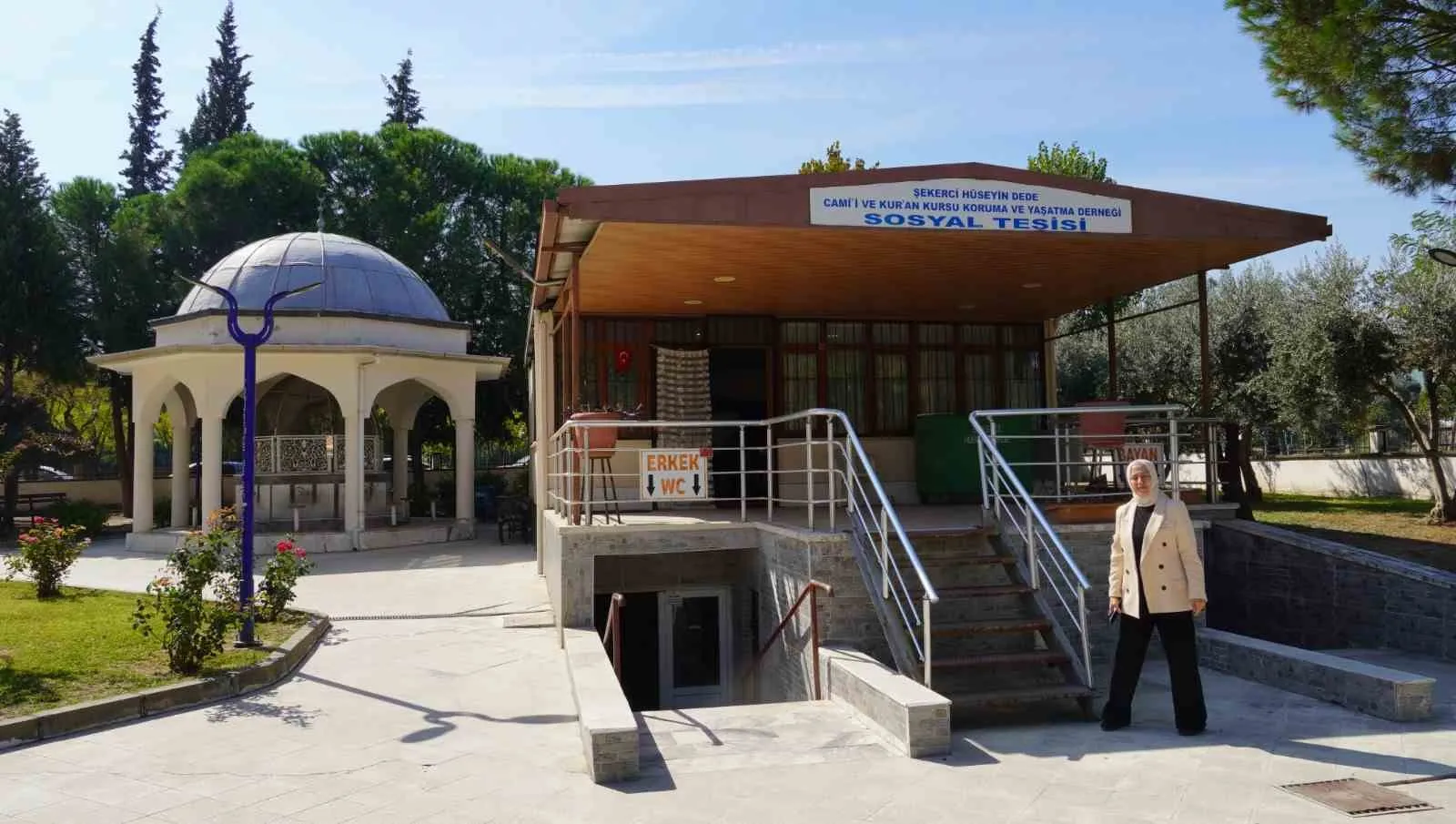 Manisa'da sessizliğe bürünen tesis kadınların dokunuşuyla yeniden canlandı