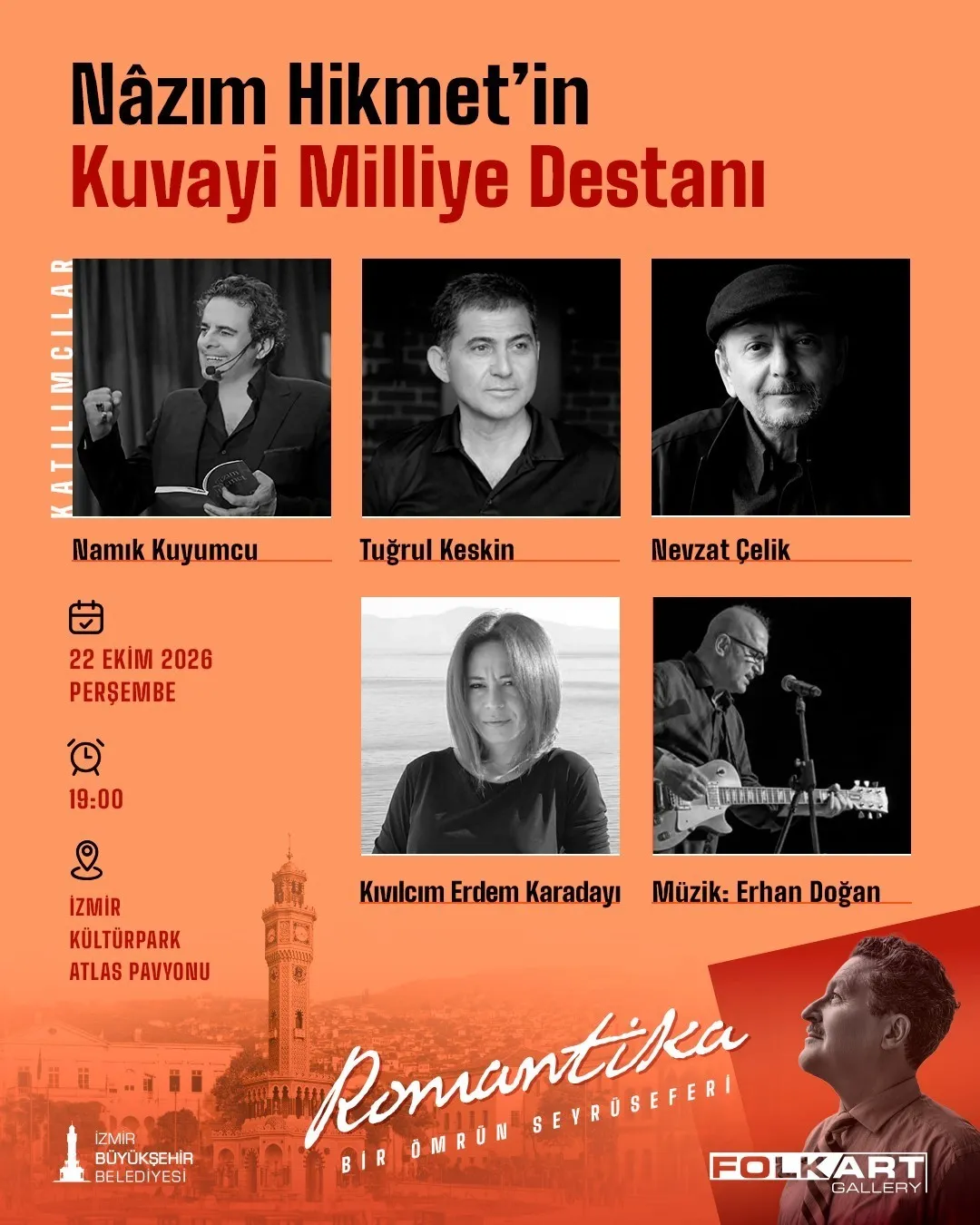 Nâzım Hikmet’in dünyasına İzmir’den derin bir bakış: Romantika sergisinde sanat dolu günler