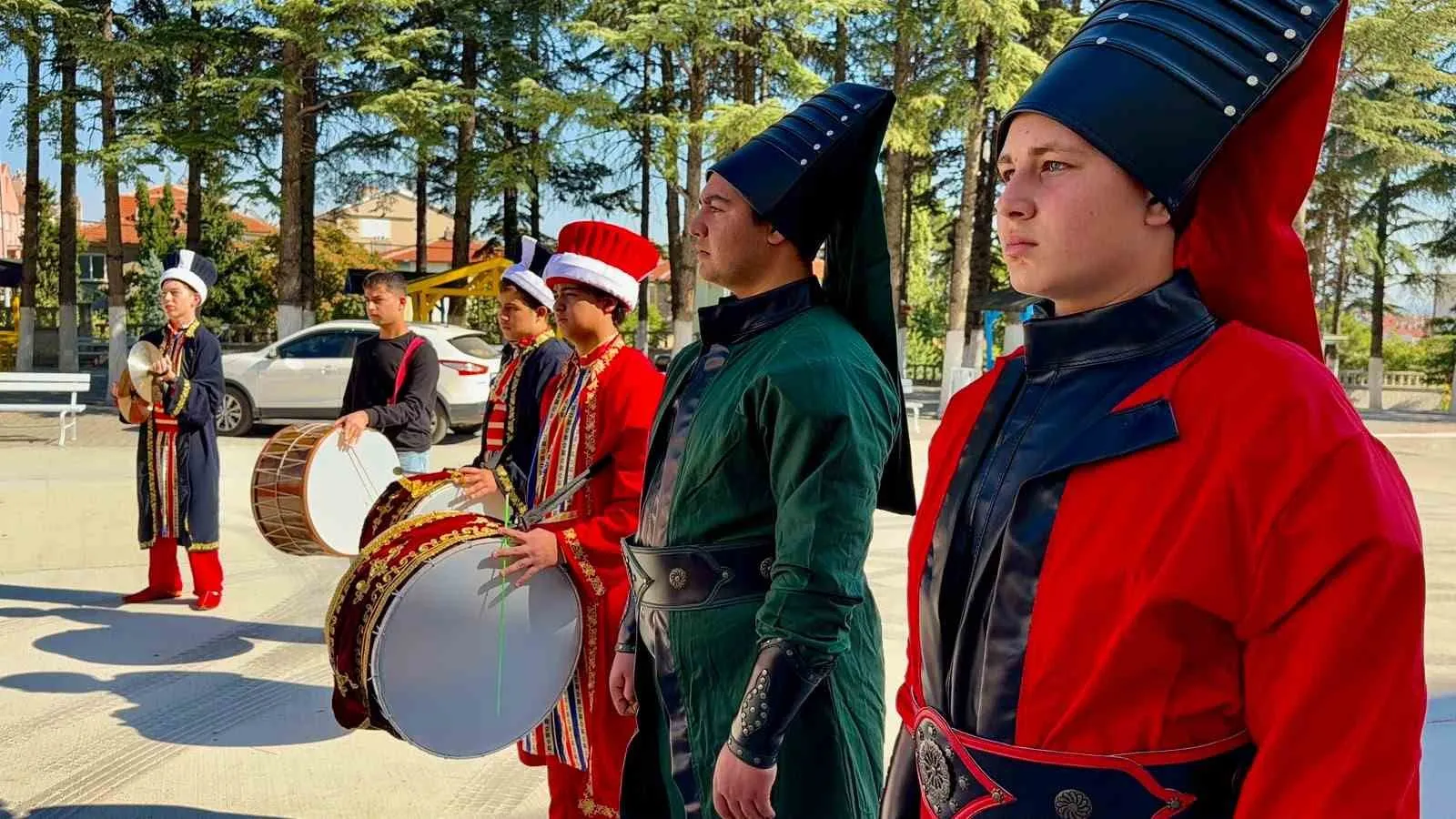 Bolvadin’in genç mehteranları tarihe not düşmeye hazırlanıyor