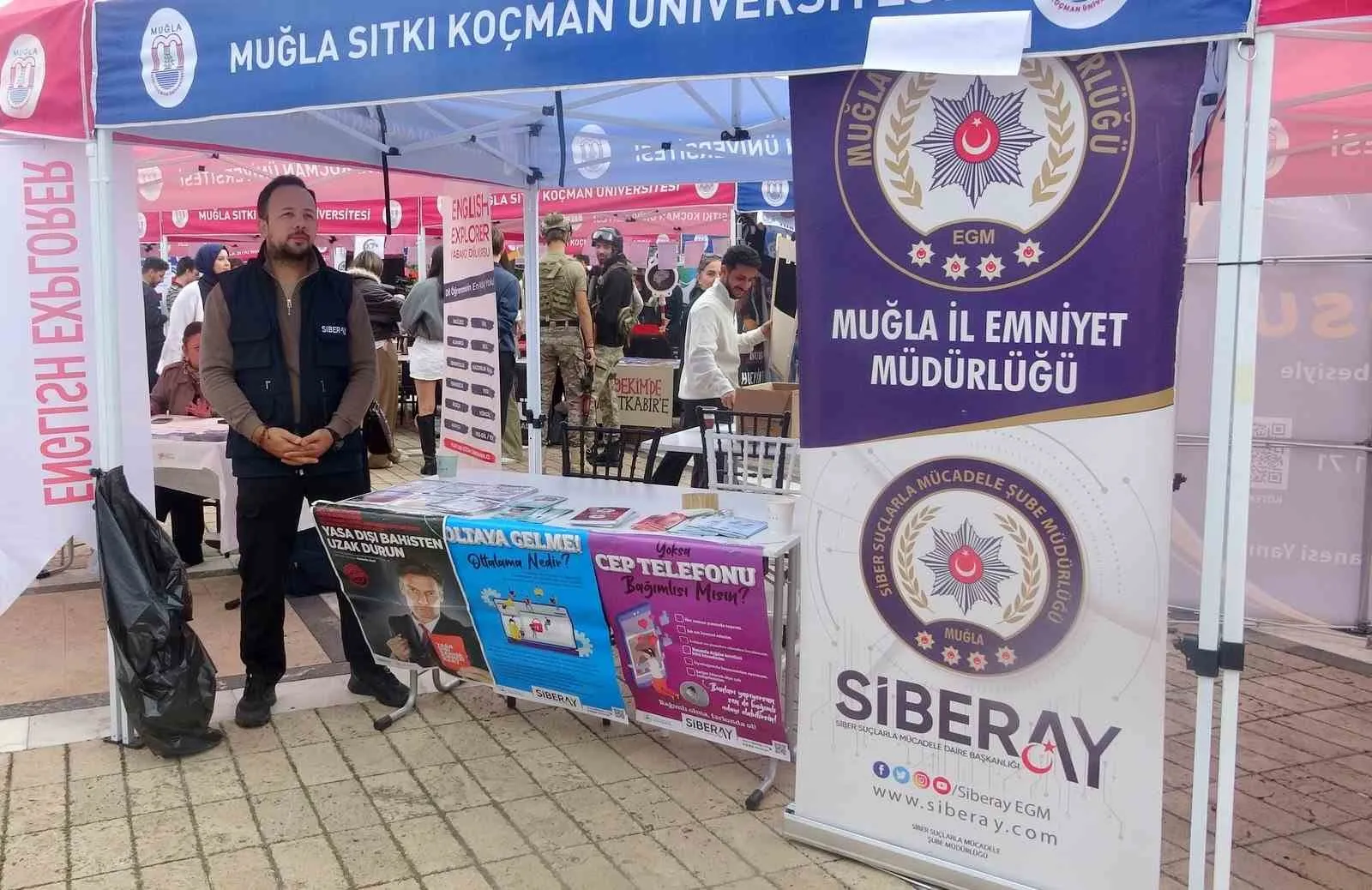 MSKÜ'de öğrencilere renkli karşılama: Hem eğlendiler hem bilgilendiler