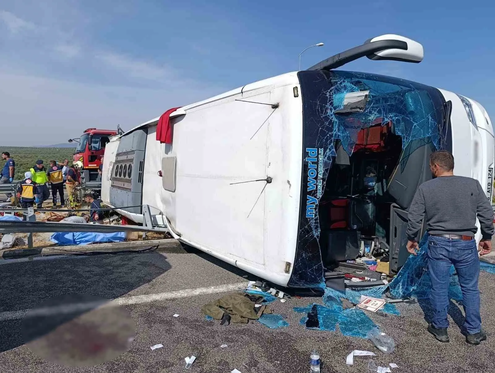 Manisa'daki feci kazadan geriye acı dolu sözler kaldı: Yanlış yola girince geri manevra yaptılar