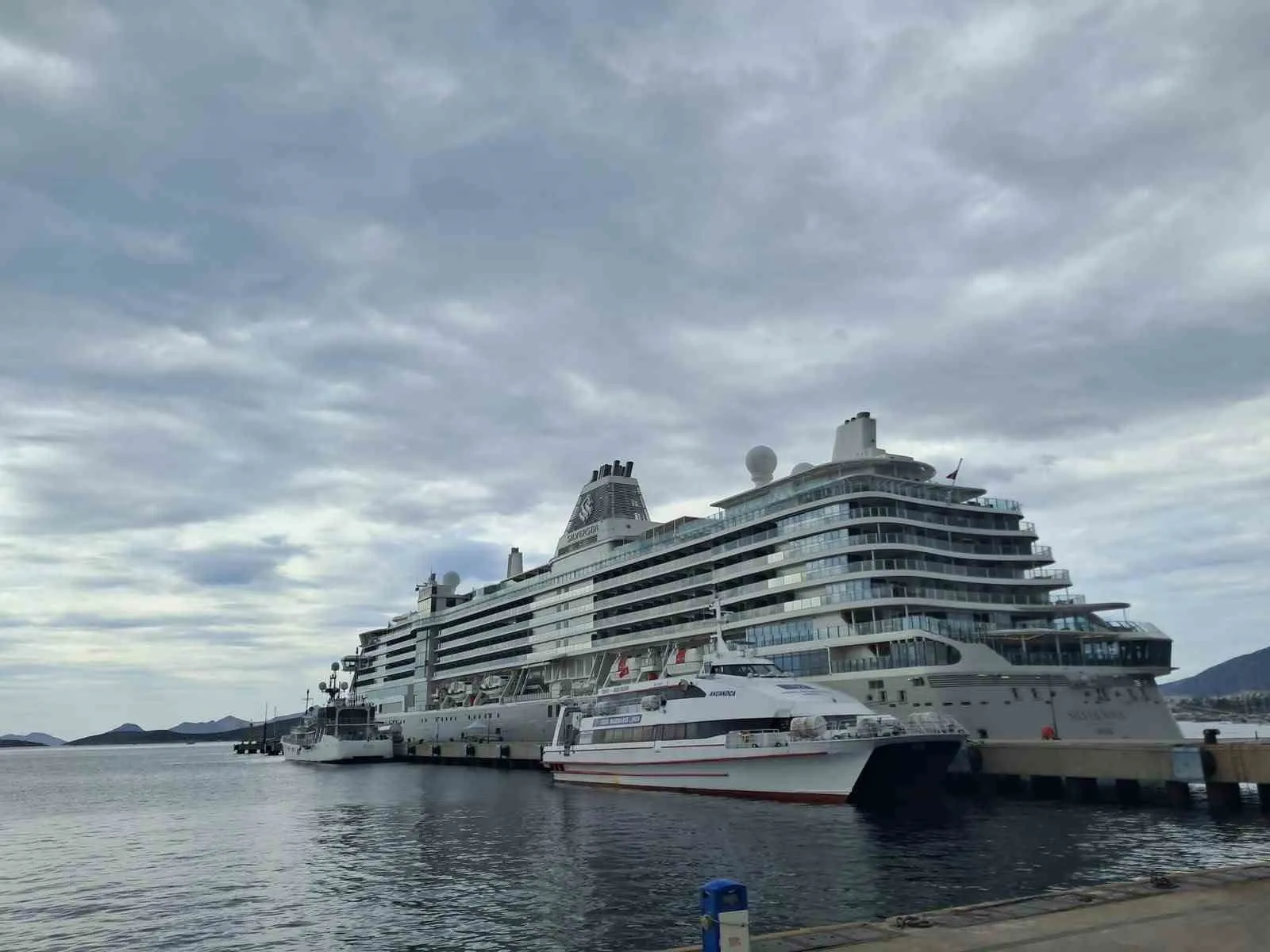 Bodrum limanında lüks rüzgarı: Silver Nova esnafın yüzünü güldürdü