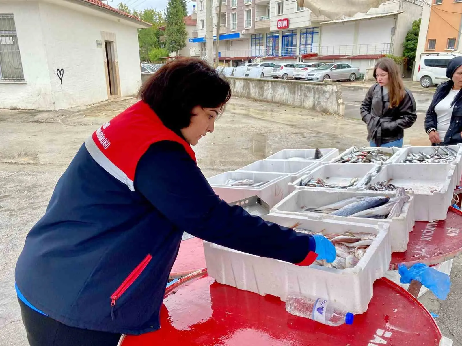 Dazkırı’da balık tezgahlarında denetim mesaisi: Sağlıklı tüketim için tam not arayışı