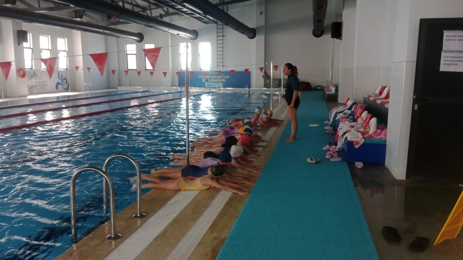 Söke'de kulaçlar atılmaya başlandı: Yarı olimpik havuz kapılarını açtı
