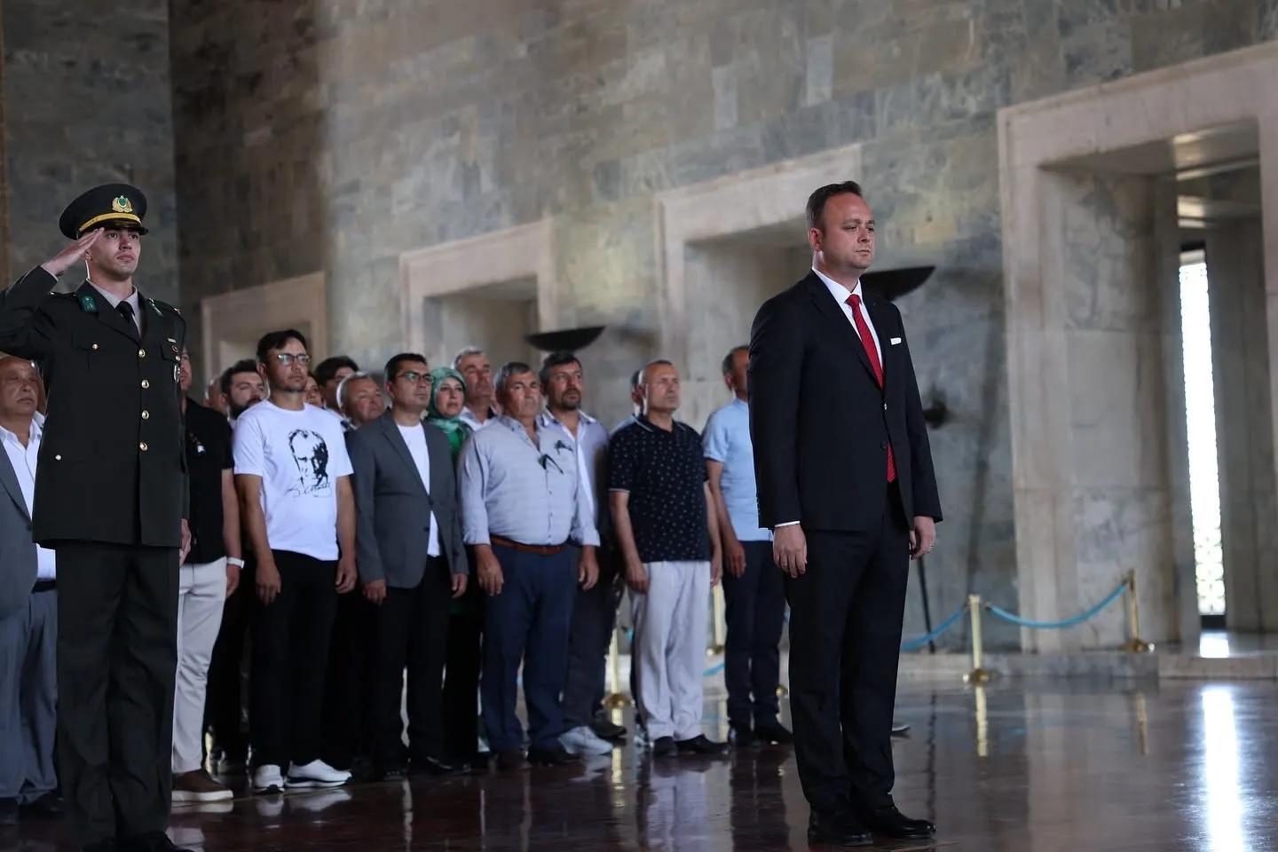 Çivril heyeti Ankara’da: Ata’nın izinde kararlılık mesajı