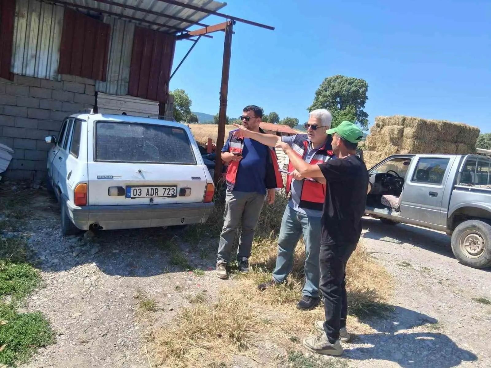Gediz'de tarımda yeşil dönüşüm hamlesi: Modern tesis için saha incelemesi tamamlandı