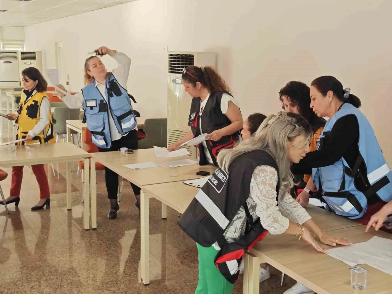 Menteşe Devlet Hastanesi olası felaketlere karşı teyakkuza geçti