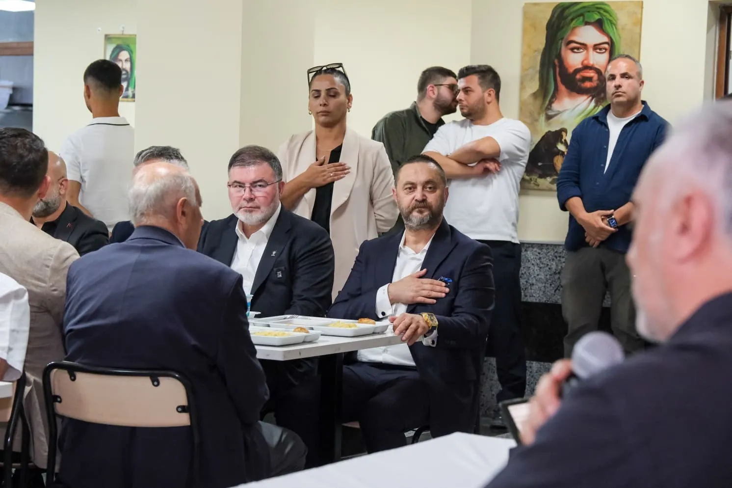 Harmandalı’da manevi buluşma: Kerbela şehitleri dualarla anıldı