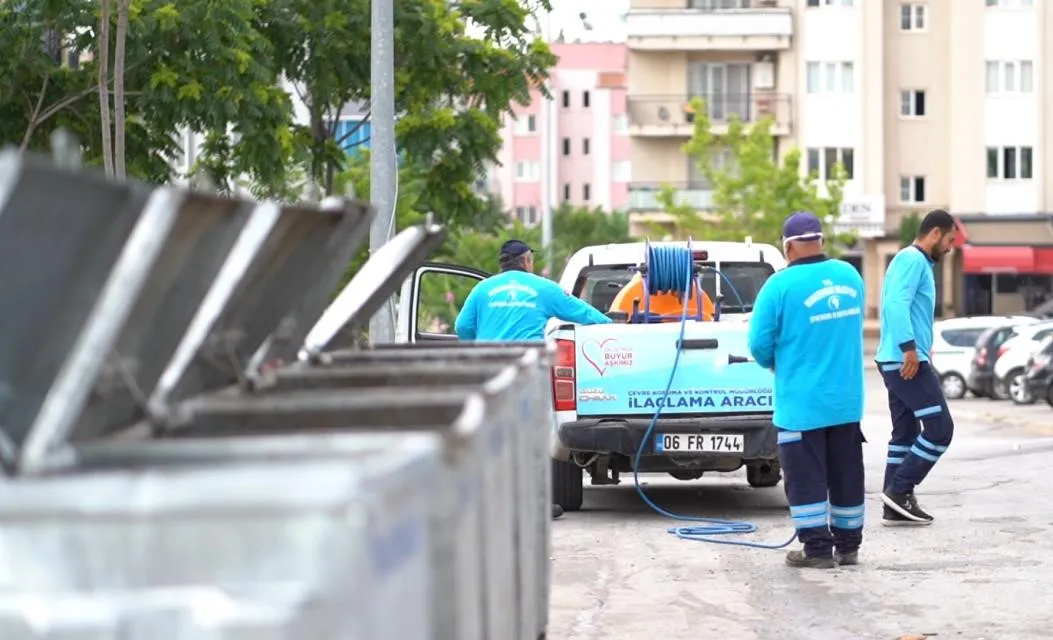Merkezefendi’de haşere mesaisi: Modern yöntemlerle tam koruma