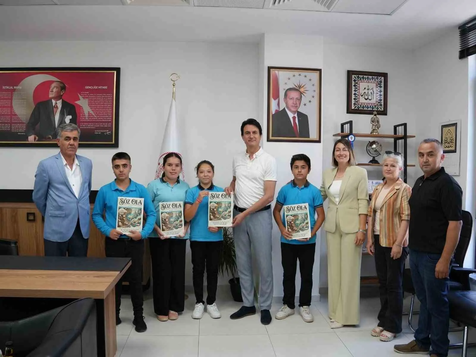 Köyceğizli öğrencilerin dijital başarısı tescillendi: Söz Ola ile kürsüye çıktılar