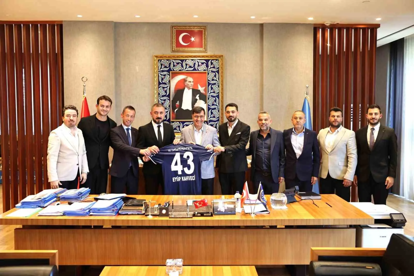 Kütahyaspor’un 2. Lig hedefi için kritik zirve: Şehrin iki isminden tam destek sözü