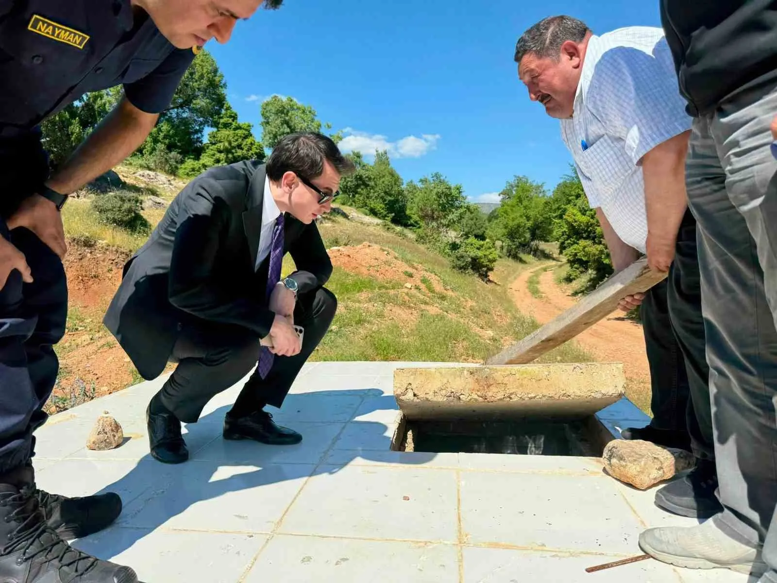Hisarcık'ta çözüm odaklı ziyaret: Kaymakam Atam'dan köylüye yakın markaj