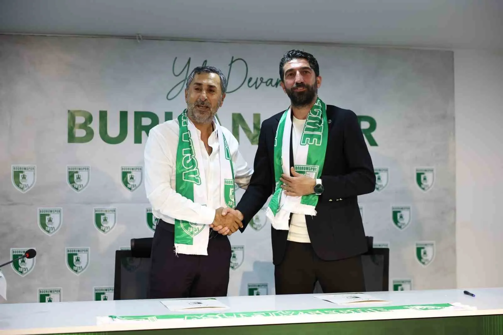Bodrum FK'da Burhan Eşer dönemi resmen uzatıldı